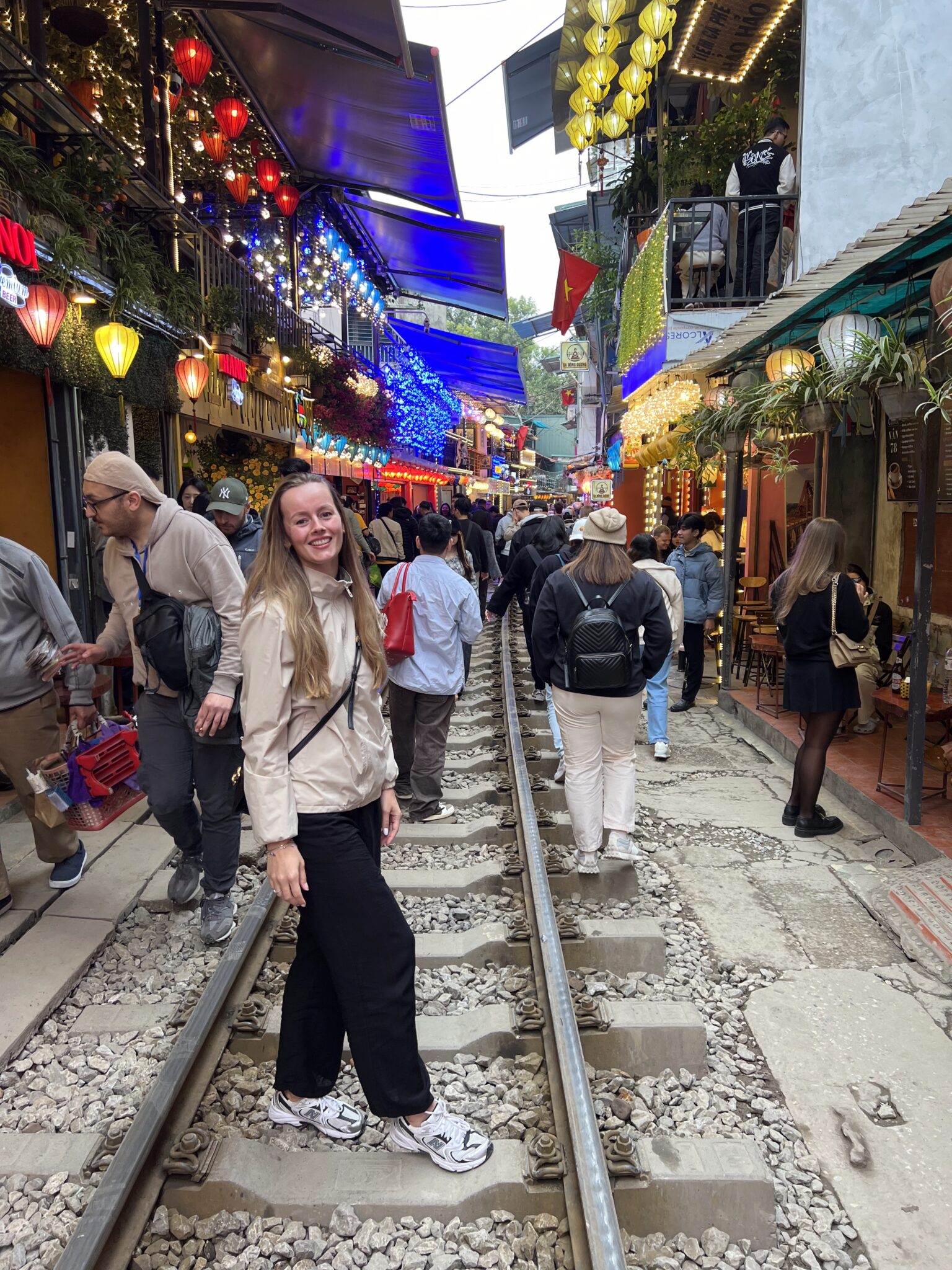 Train Street in Vietnam